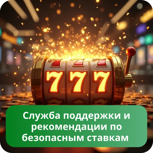 Служба поддержки и рекомендации по безопасным ставкам